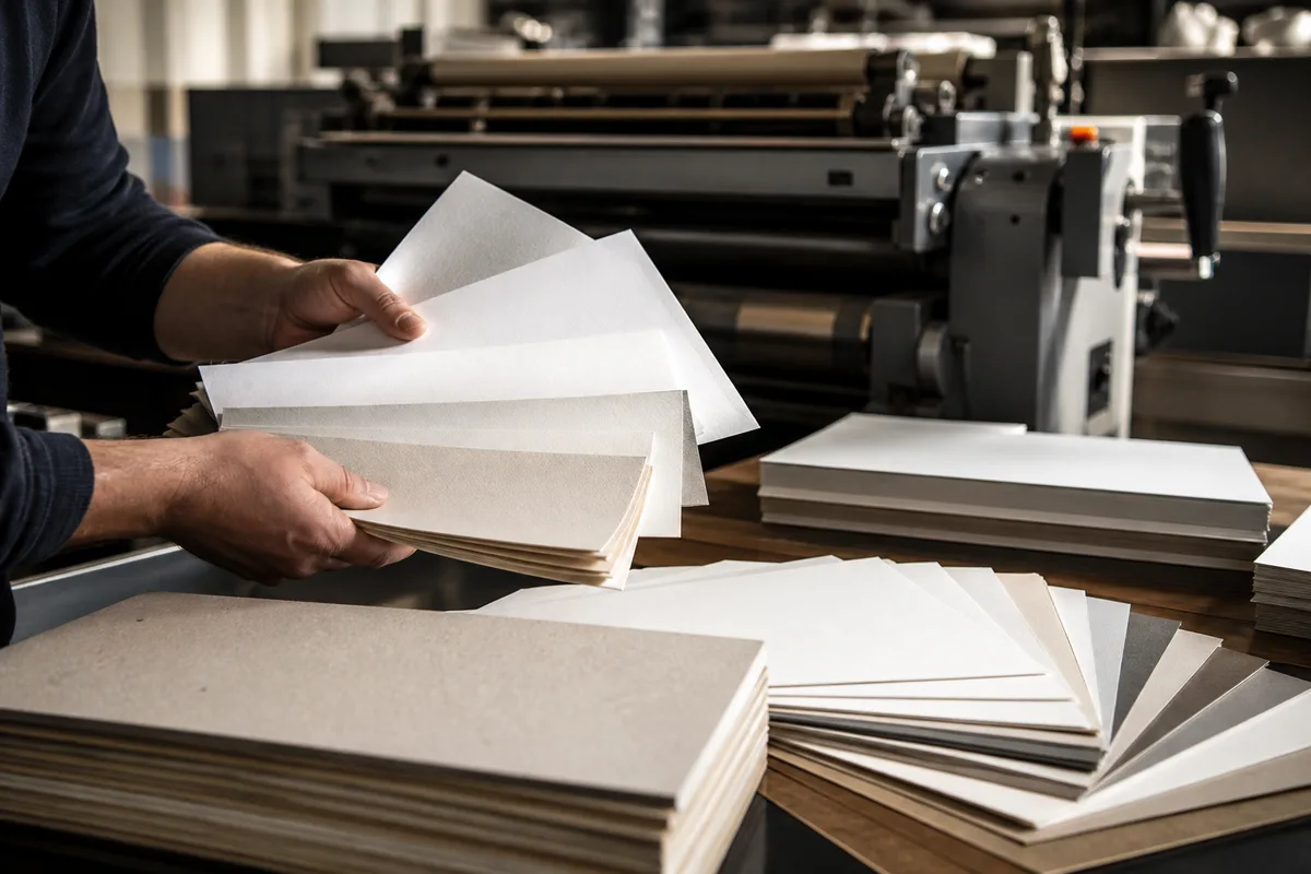 Choisir le papier et le grammage de son impression