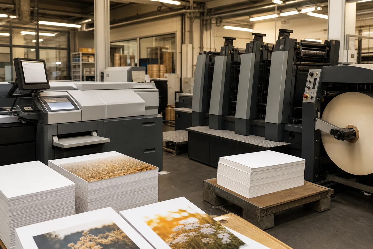 Impression numérique ou offset : comment choisir